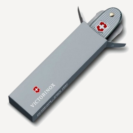 Нож Victorinox Pioneer Alox, 93мм, 8 функций (серебристый)